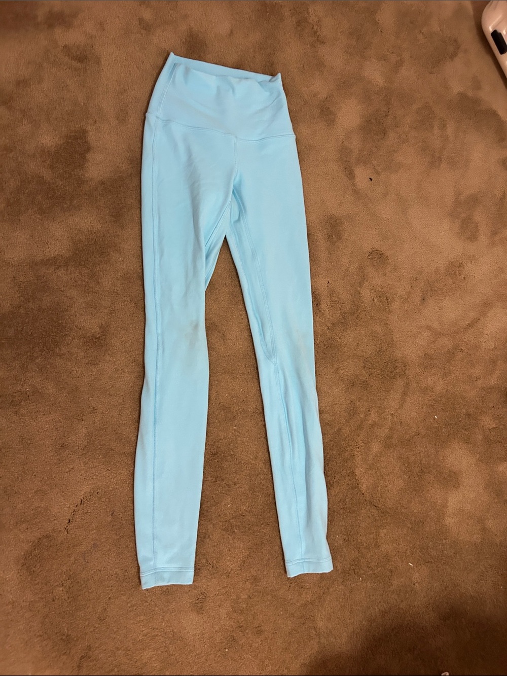 lululemon athletica Light Blue High-Waist Leggings
